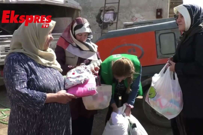 Yetimleri mutlu ettiler