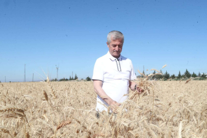 Tahmazoğlu Çiftçinin Hasat Sevincine Ortak Oldu