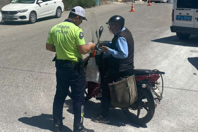 Gaziantep'te motosiklet uygulaması