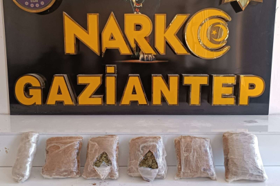 2 kilo 750 gram esrar ele geçirildi