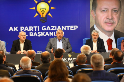 Çetin’den AK Parti Şahinbey Kurucuları İle Önemli Toplantı.