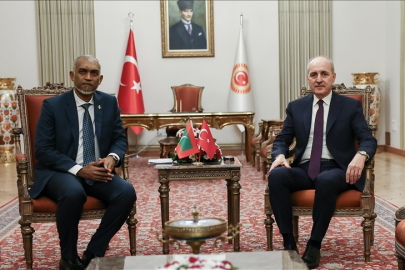 Başkan Kurtulmuş, Maldivler Cumhurbaşkanı Muhammed Muizzu İle Görüştü