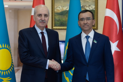 TBMM Başkanı Kurtulmuş, Kazakistan Senatosu Başkanı İle Görüştü