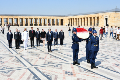 Anadolu Basın Birliği Yeni Yönetimi Anıtkabir’i Ziyaret Etti