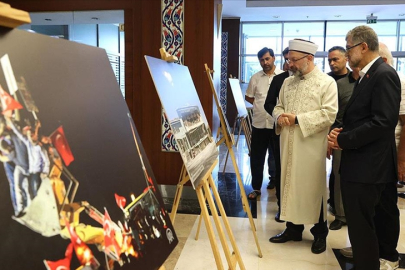 Diyanet İşleri Başkanı Erbaş, Fotoğraf Sergisinin Açılışını Yaptı