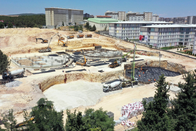 Gaziantep Üniversitesinde Yeni Kütüphane Binasının Temeli Atıldı