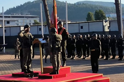 106. Topçu Alayında Sancak Devir Teslimi Töreni