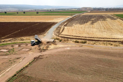 Araban'da Arazi Yolları Onarılıyor