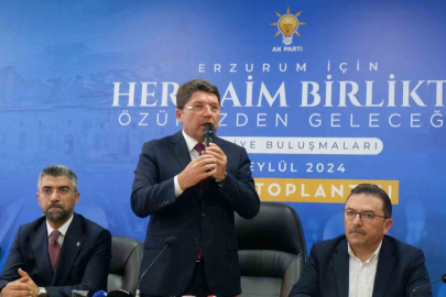 Adalet Bakanı Tunç; “Adalet İle Kalkınma Birbirinden Ayrılmaz”