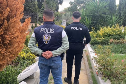 Polis, Cem Garipoğlu’nun kabrinin bulunduğu mezarlıkta nöbet tutuyor