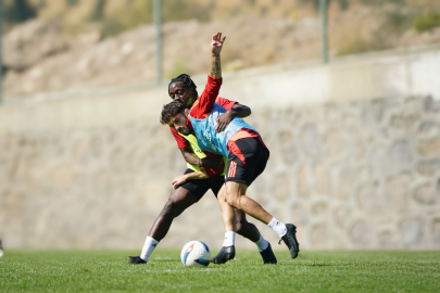 Gaziantep FK'da futbolcuların hırsı dikkat çekiyor!