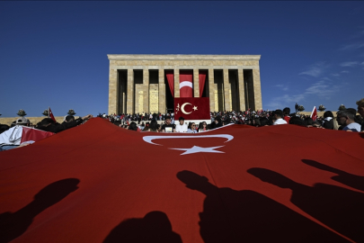 Anıtkabir, Cumhuriyet Bayramı'nda 745 bini aşkın ziyaretçiyi ağırladı