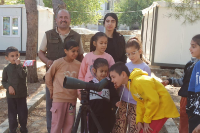 İslahiye’de öğrenciler kuş gözlemciliği yaptı