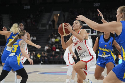 A Milli Kadın Basketbol Takımı, Romanya'yı 101-54 yendi