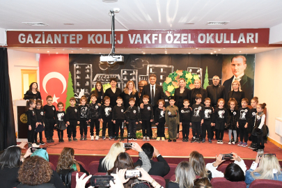 Minik GKV'lilerin Atatürk sevgisi duygulandırdı